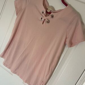 Michael Kors pink top medium